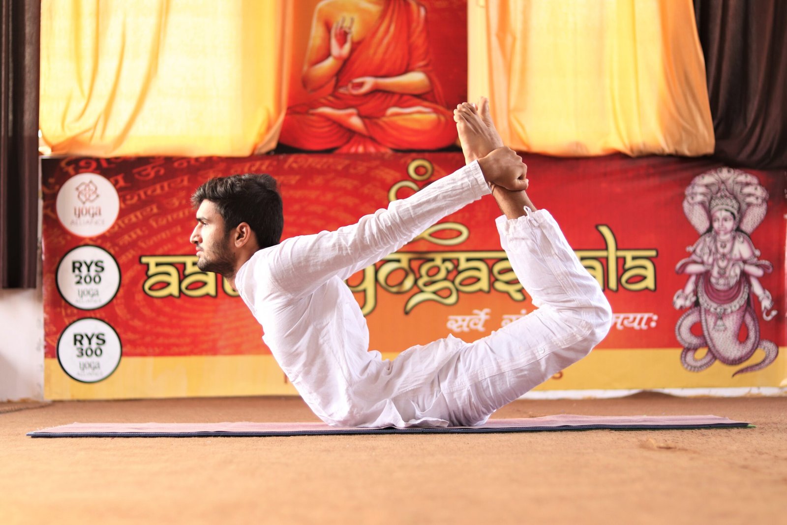Dhanurasana Bow Pose backbend alignment