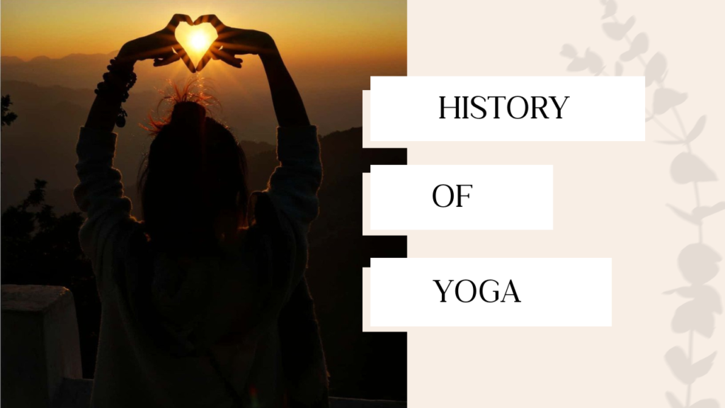 history of yoga