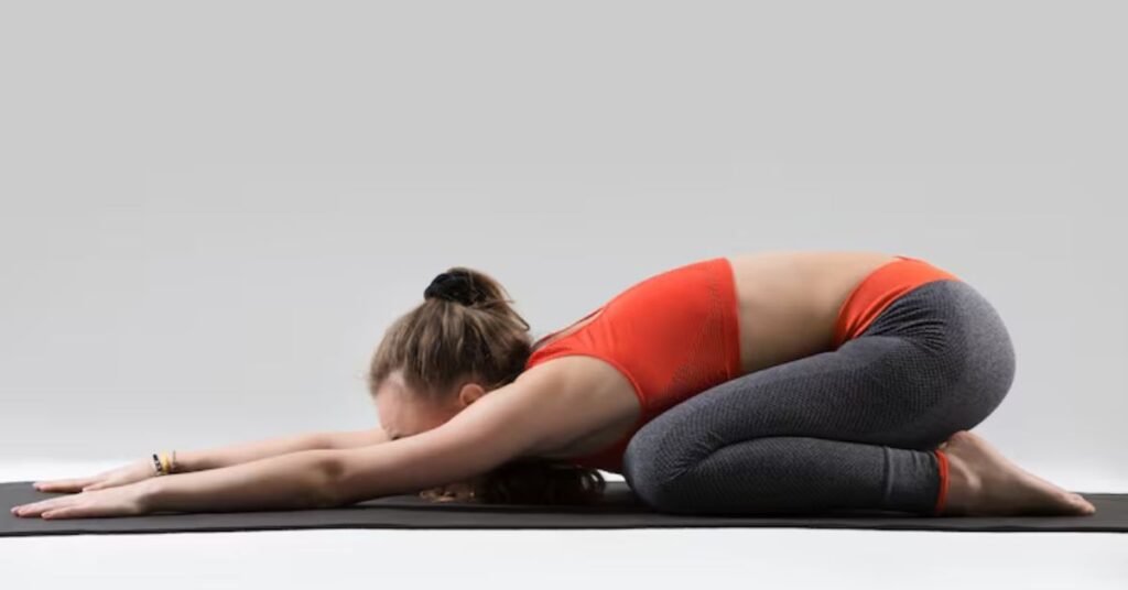 Child’s Pose (Bālāsana): How to Do, Benefits & Precautions 2 Balasana pose