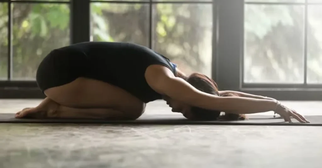 Gentle Hatha Yoga Sequences for Beginners and Wellness 4 Child's Pose (Balasana)