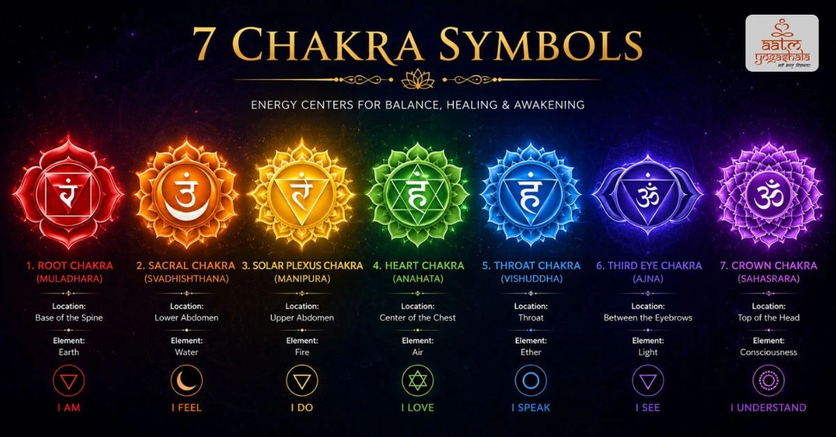 7 Chakra Symbols: Shapes, Meanings and their Healing Energies