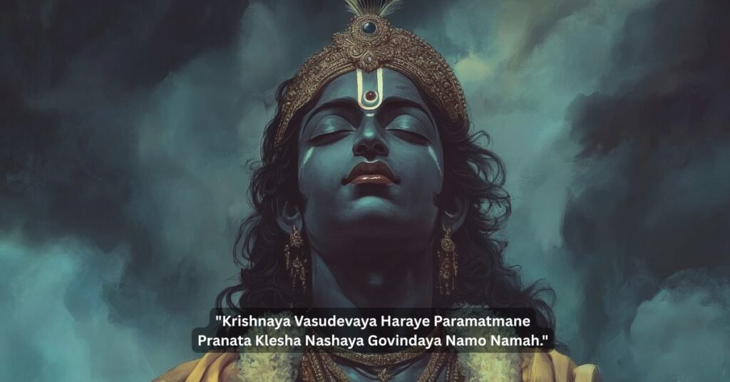 Krishnaya Vasudevaya Haraye Paramatmane Mantra