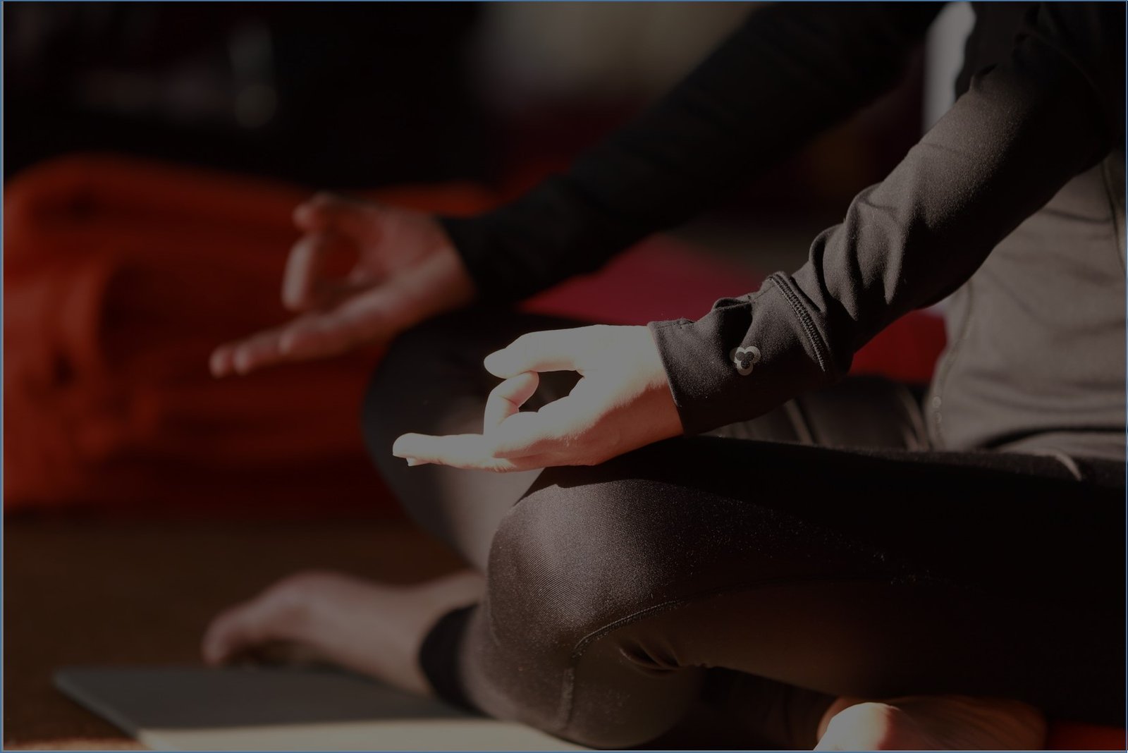 Estudiantes en formación de yoga en India
