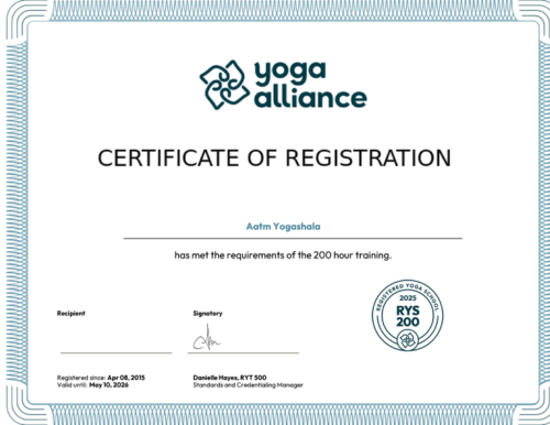 RYS 200 Certificate