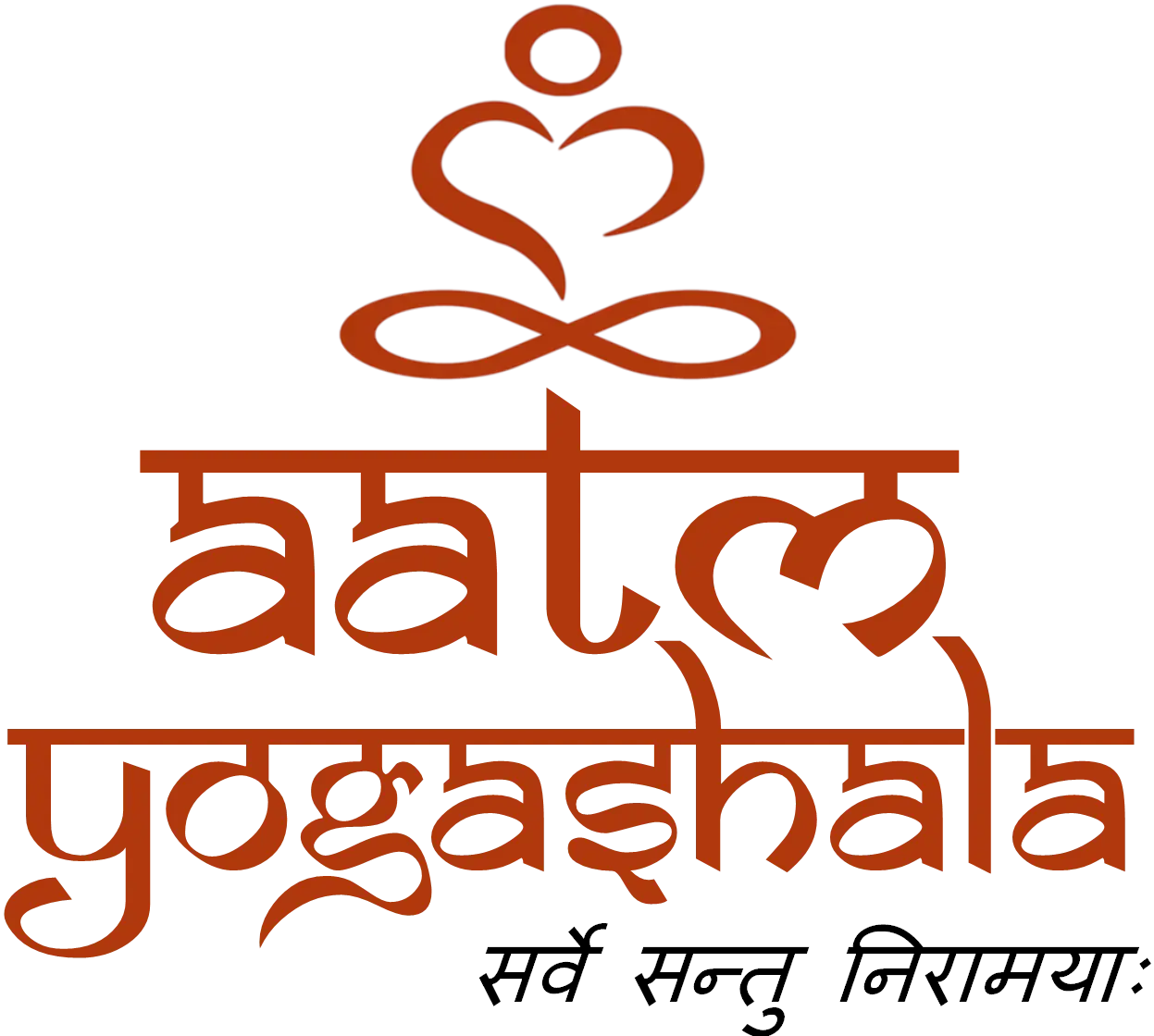 Aatm Yogashala logo, a Yoga Alliance registered yoga school in Rishikesh, India