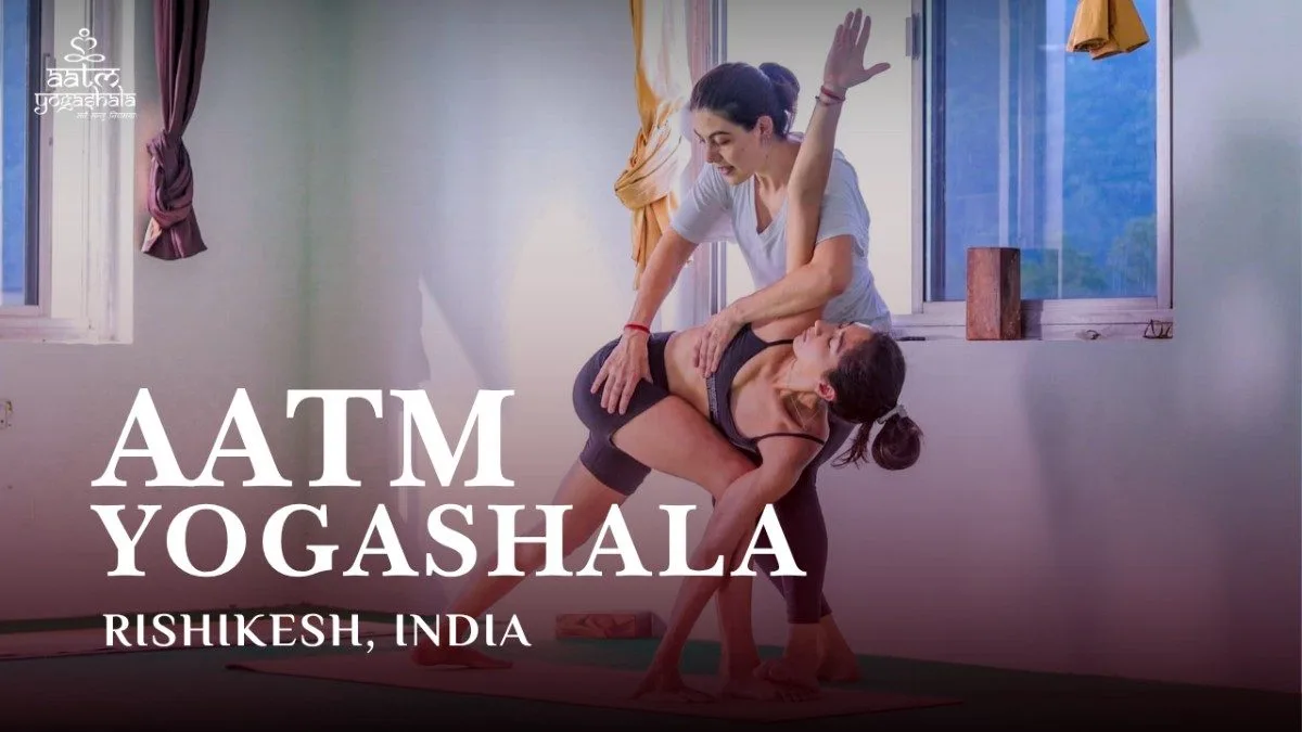 Student describing Aatm Yogashala as a second home during her 200 hour yoga teacher training