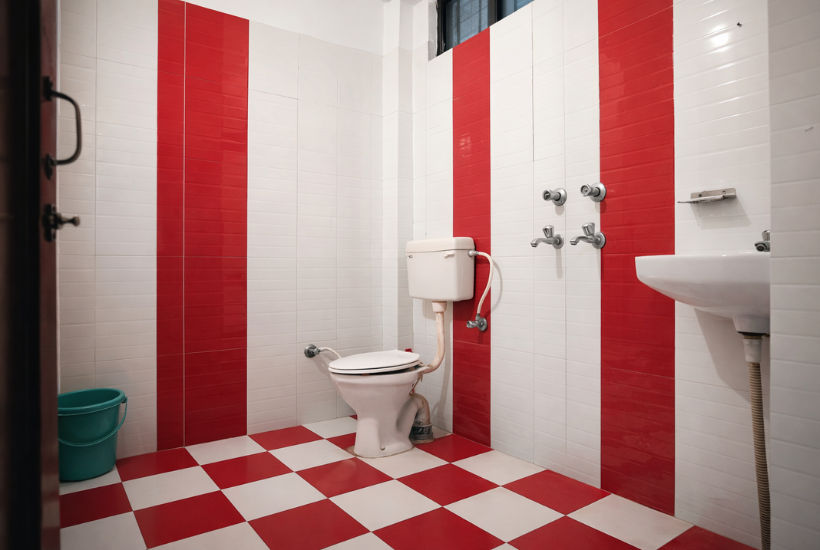 private yoga retreat room Rishikesh clean modern accommodation India