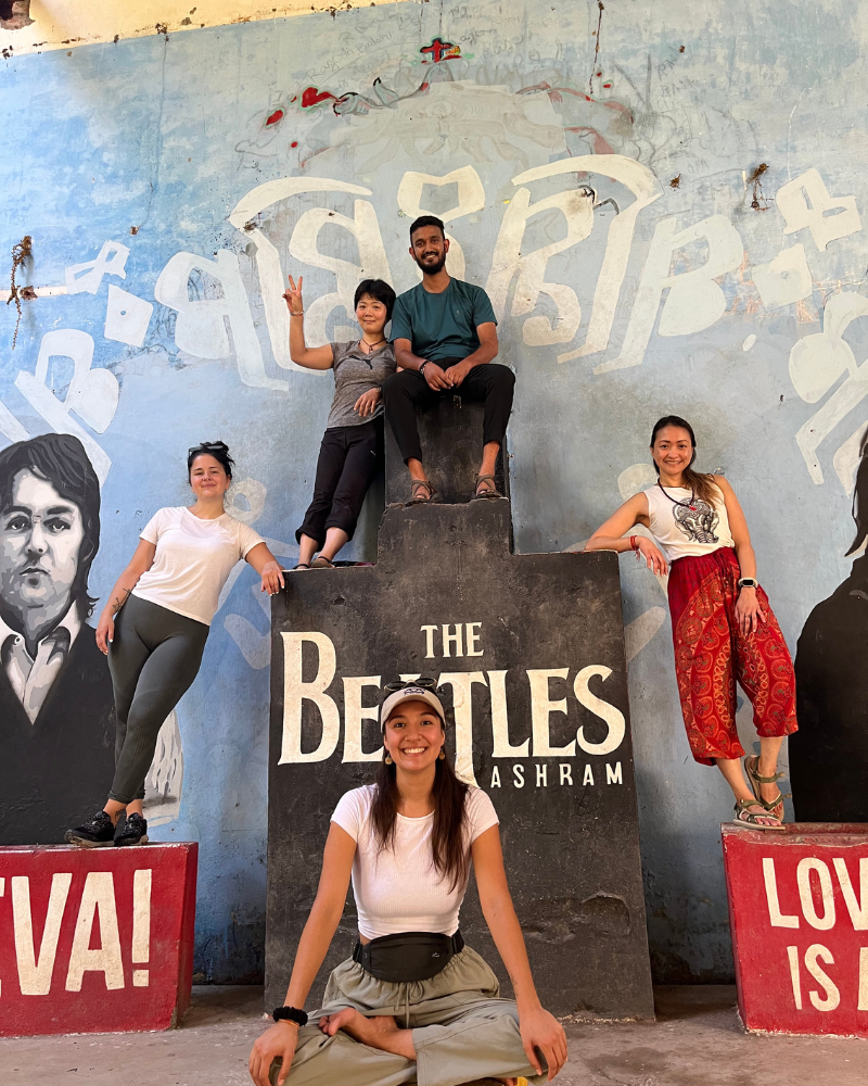 Beatles Ashram meditation center in Rishikesh