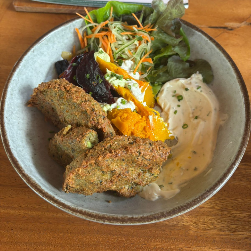Healthy yogic food served in Bali yoga training