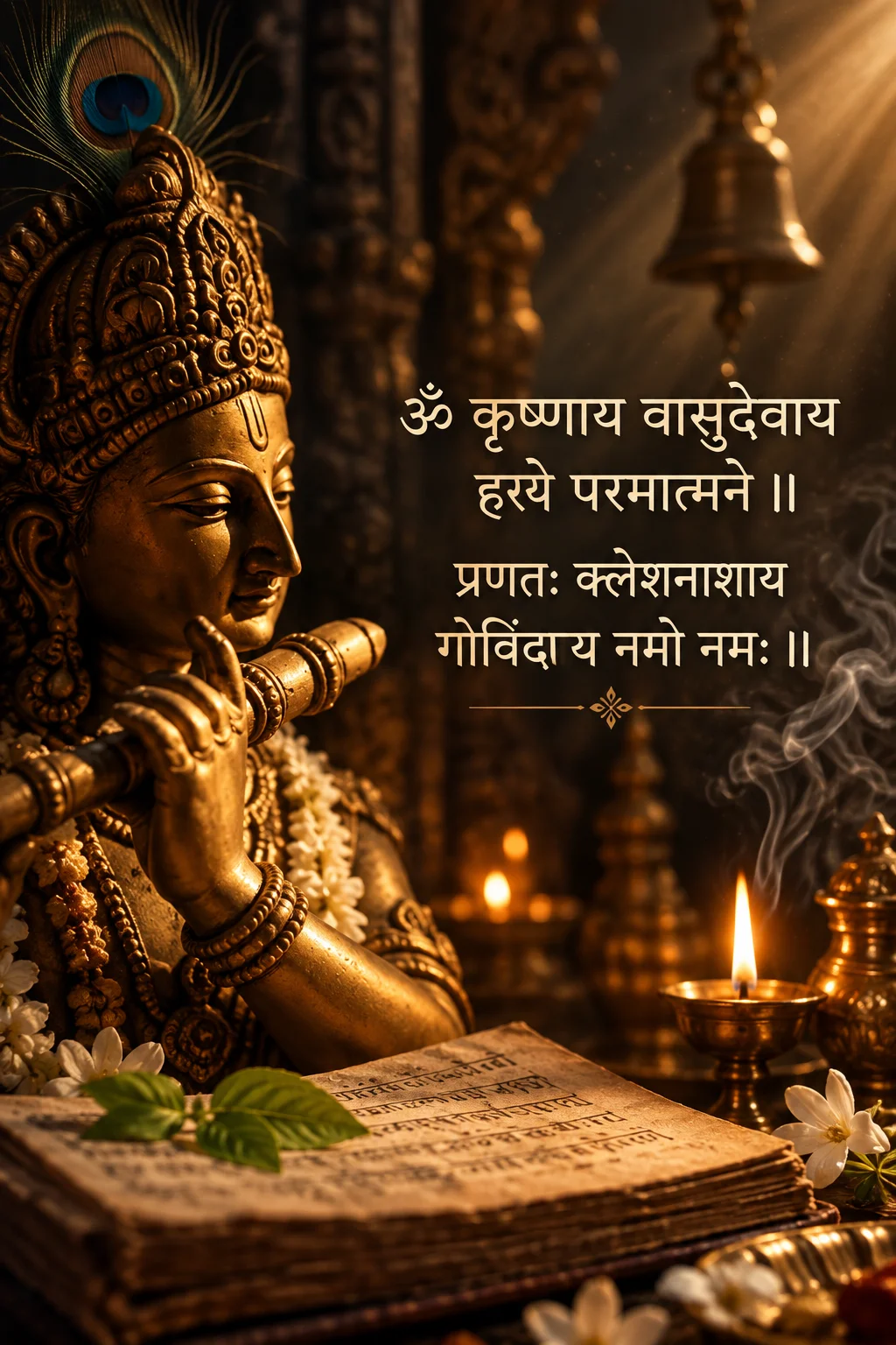 Krishnaya Vasudevaya Haraye Paramatmane Sacred Shloka Meaning and Vedic Chanting in Rishikesh